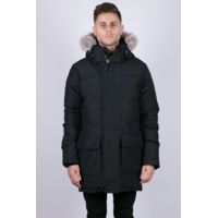 OSC Cross St John's Hooded Mid-Length Parka w/ Coyote Fur Trim