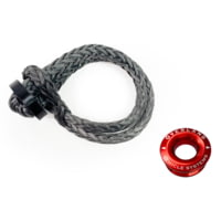 Overland Vehicle Systems Combo Pack Soft Shackle 7/16in 41 lb with Collar and Recovery Ring 2.5in 10 lb