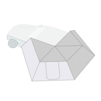 Overland Vehicle Systems Nomadic 270 LT Awning Wall 2 Driver Side