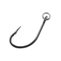 Owner Hooks Flyliner Ringed Live Bait Hook with Cutting Point, Short Shank, Ringed/Welded Eye