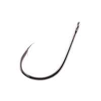 Owner Hooks SSW Straight Eye Hook with Cutting Point, Forged Shank, Reversed Bend, Offset