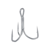 Owner Hooks STX-38 Zo Wire Treble Hook, Corrosion Resistant Shadow Finish