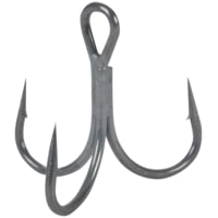 Owner Hooks Stinger-35 Treble Hook, Needle Point, Short Shank, Round Bend/Wide Gap