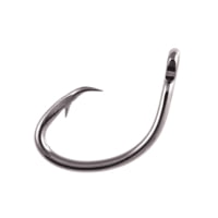Owner Hooks Super Mutu Circle Hook, Forged/Hangnail Point, 3X Strong Shank, Welded Eye