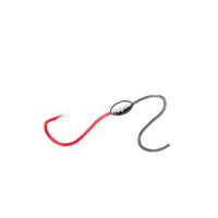 Owner Hooks Walleye Plus Snelled Rig, Hot Glow Shank, Super Sharp, All Purpose