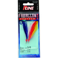 P-Line Farallon Feather 2 Hooks, 5/0, Mix