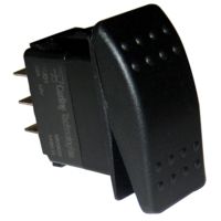 Paneltronics DPDT ON/OFF/ON Waterproof Contura Rocker Switch