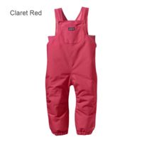 Patagonia Baby Puff Rider Ovrls - Claret Red 18M