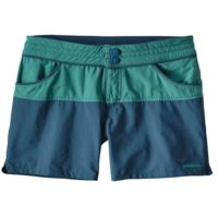Patagonia Colorblock Stretch Wavefarer Shorts - Women's