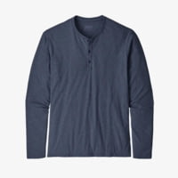Patagonia Mens Long Sleeve Organic Cotton LW Henley Pullover 68F5005D