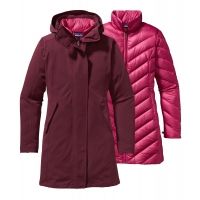 Patagonia Tres 3 in 1 Parka - Women's-Oxblood Red-Large