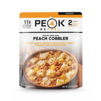 Peak Refuel Peach Cobbler 11g Protein 2 Servings Dehydrated Food