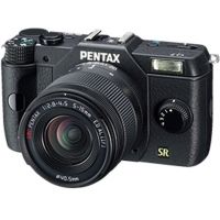 Pentax Q7 Compact Mirrorless Camera with 5-15mm and 15-45mm Lenses