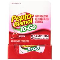 Pepto Bismol To Go Chew Cherry