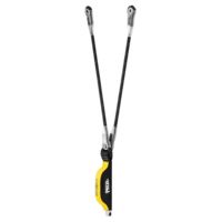 Petzl Absorbica-Y Lanyard w/Energy Absorber, Captive Carabiners