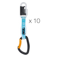 Petzl Djinn Steel Axess Quickdraws - 10 Pack