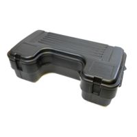 Plano Rear Mount ATV Box w/ hinged cover - Black