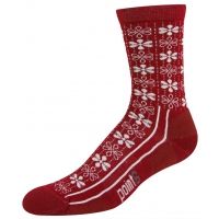 Point 6 Lifestyle Snowflake Light 3/4 Crew - Women's