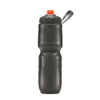 Polar Bottle Insulated Water Bottle, 24oz, ZipStream Charcoa