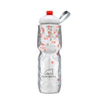 Polar Bottle Insulated Water Bottle, 24oz, ZipStream Orange