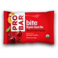 Probar Bite Chocolate Cherry Cashew Organic Snack Bar