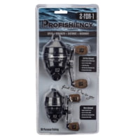 ProFISHiency 2-4-1 Standard and Micro Black Spincast Reels