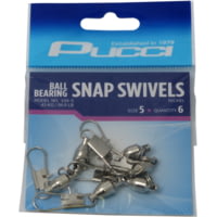 Pucci Ball Bearing Swivel w/Interlock Snaps