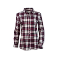 Purnell Maroon Flannel Shirt - Women's