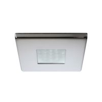 Quick Edwin C Downlight 2W LED Square Light w/ Square Stainless Bezel