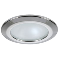 Quick Kor XP Downlight 4W LED Round Light w/ Round Stainless Bezel