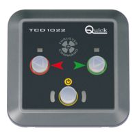 Quick TDC1022 Thruster Push Button Controller