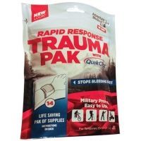 QuikClot Rapid Response Trauma Pak with QuikClot