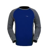 Rab Aeon Long Sleeve Tee - Men's - Narwhal - Large