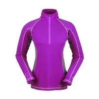 Rab Aeon Plus Long Sleeve Zip Top - Women's - Velvet - Medium - 12