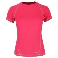 Rab Aeon Short Sleeve Tee - Women's-Dragonfruit-Medium-12