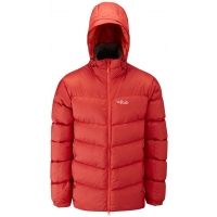 Rab Ascent Jacket - Men's-Rust/Koi-X-Large