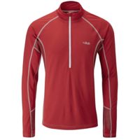 Rab Confluent Long Sleeve Zip Tee - Mens