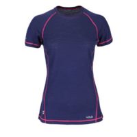 Rab MeCo 120 Short Sleeve Tee - Women's-Twilight-Medium