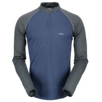 Rab MeCo 140 Long Sleeve Zip Tee - Mens