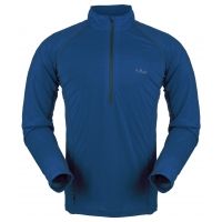 Rab MeCo 165 Long Sleeve Zip Tee - Men's-Ink-Large