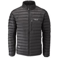 Rab Microlight Jacket - Men's-Black/Shark-Large