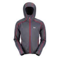 Rab Power Stretch Hoodie - Men's-Beluga-Large