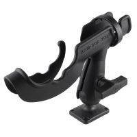 Ram Mounts RAM-ROD 2007 Fishing Rod Holder with Rectangle Flat Surface Base