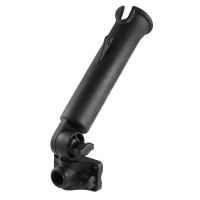 Ram Mounts RAM Tough-Tube Fishing Rod Holder with Combination Bulkhead/Flat Surface Base &amp; Plunger