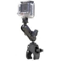 Ram Mounts Small Tough-Claw Mount w/ Custom GoPro Hero Adapter