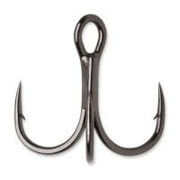 Rapala Hybrid Treble Short 1X Black Nickel #6 7548BN#6PP