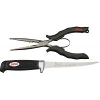 Rapala Fishing Pliers 8 In w/ 706 Fillet Knife Combo Set