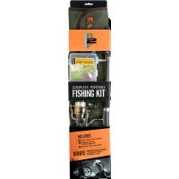 Ready 2 Fish Telescopic Spinning Fishing Rod and Reel w/ Kit