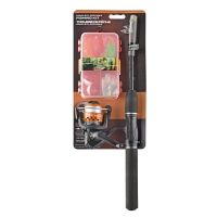 Ready 2 Fish Telescopic Multi-Species Spinning Rod and Reel Combo with 45 Piece Tackle Box