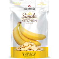 ReadyWise Freeze-Dried Bananas